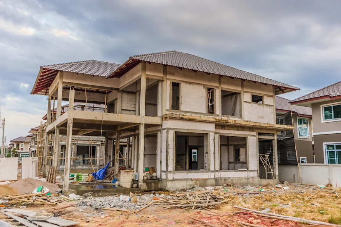 Foundation for a 2-Story House