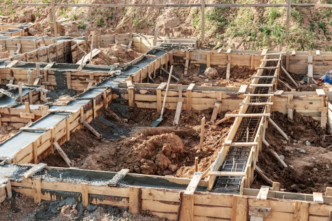 How to calculate rubble stone foundation