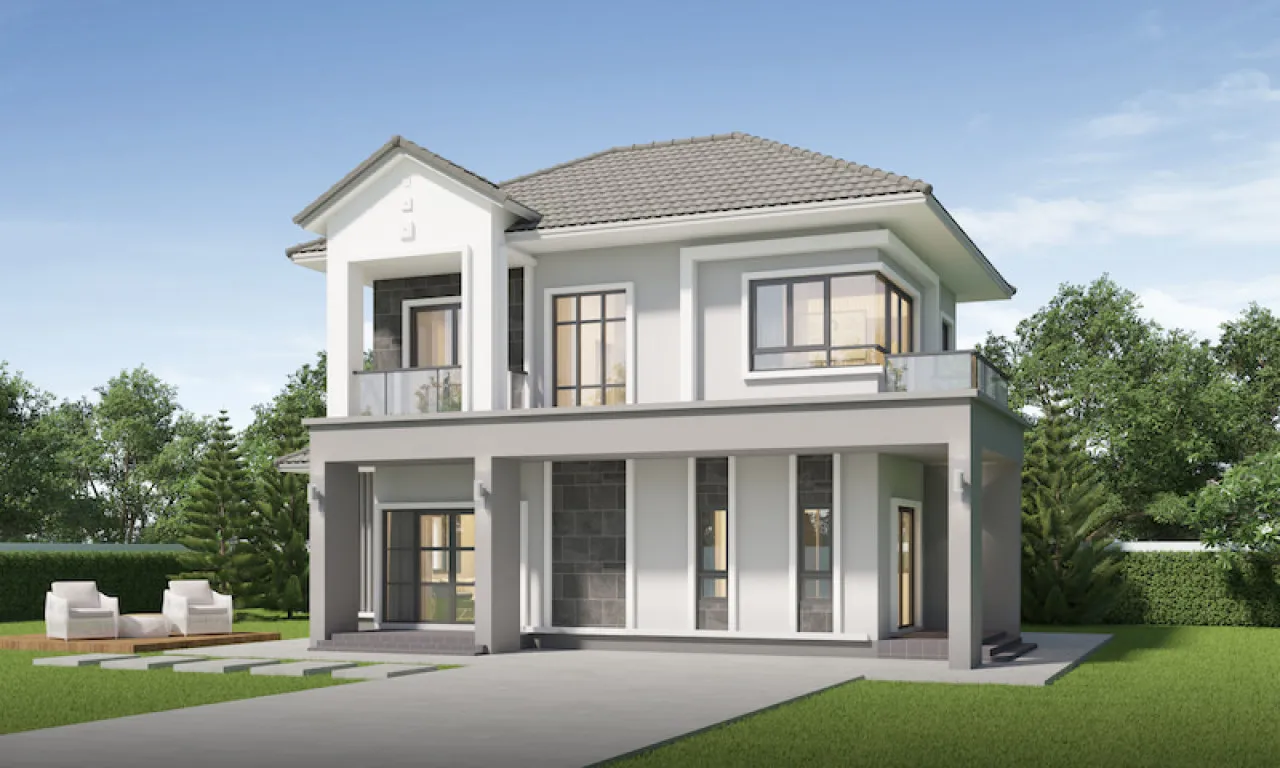 desain rumah minimalis 2 lantai