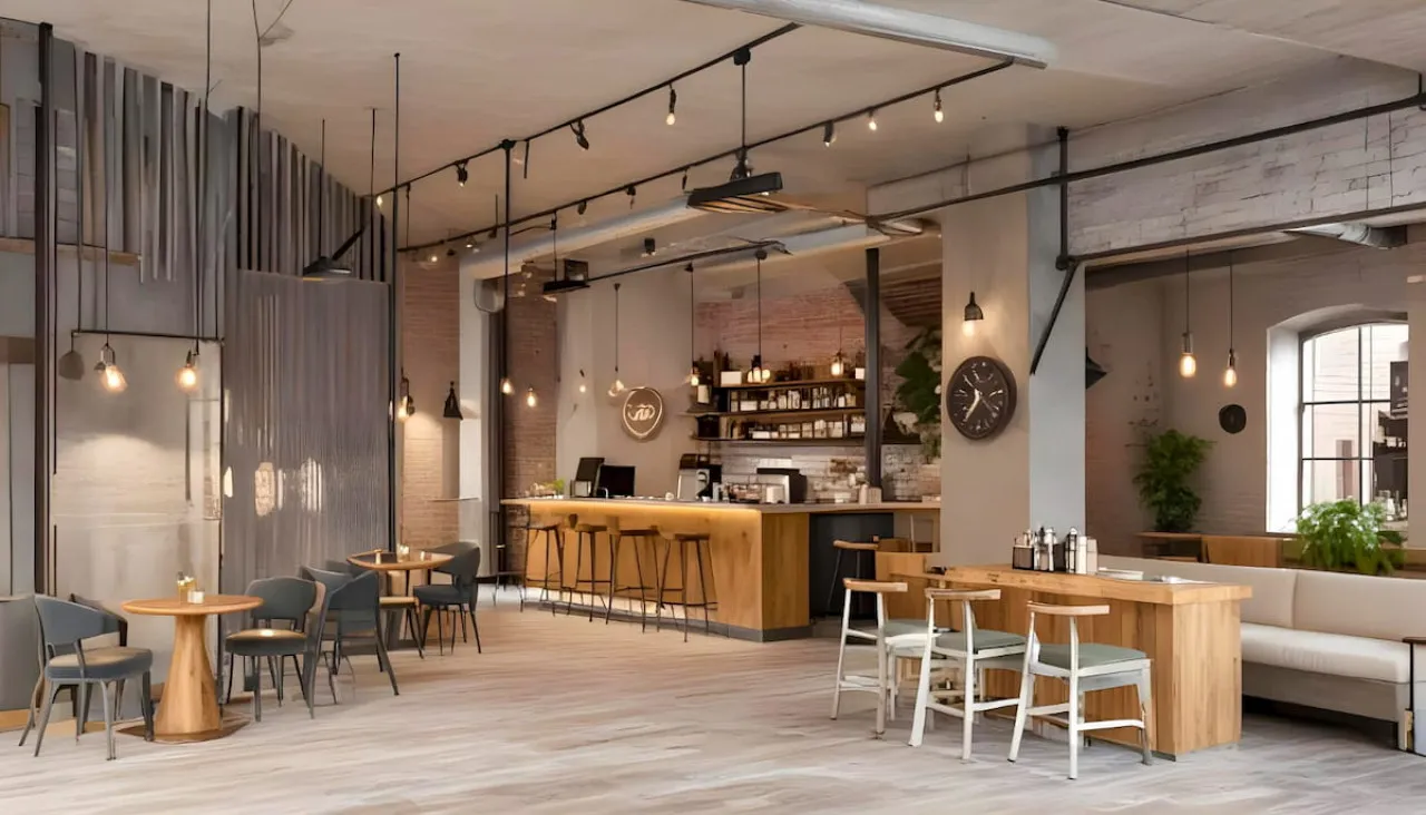 minimalist cafe design