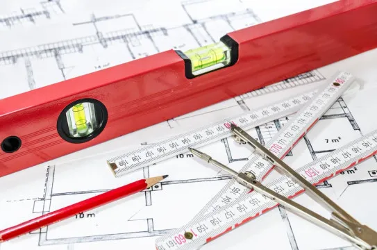 cara menghitung luas bangunan 2 lantai​