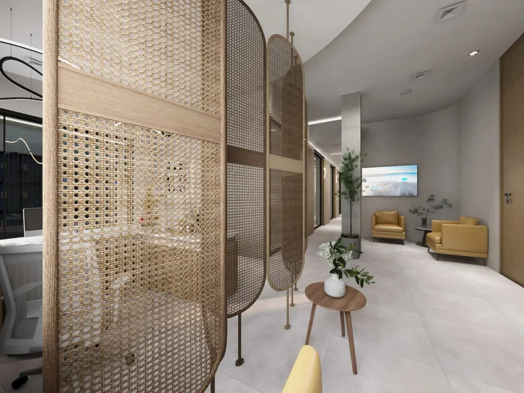 Sekat ruangan estetik