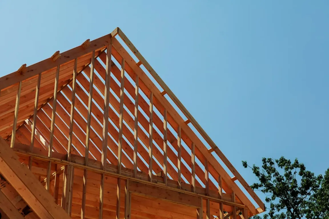 Struktur rangka atap kayu Struktur rangka atap kayu