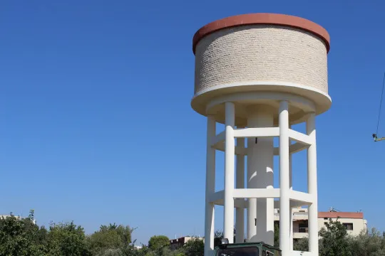 tempat tandon air dari beton