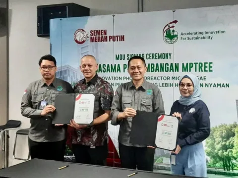 Lampaui Target Hijau: Semen Merah Putih Buktikan Inovasi MPTree 16 Kali Lebih Efektif dari Pohon dalam Misi Dekarbonisasi Indonesia