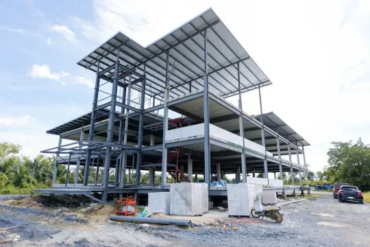 bangun rumah pracetak