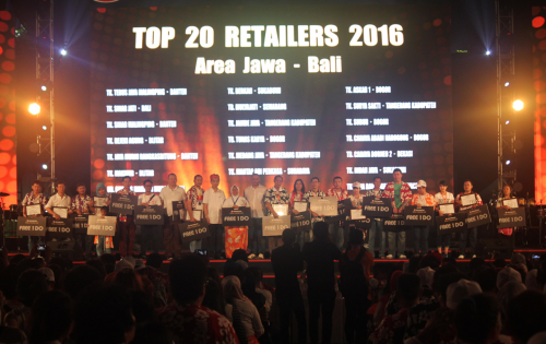 Malam Apresiasi Retailers Terbaik se-Jawa & Bali